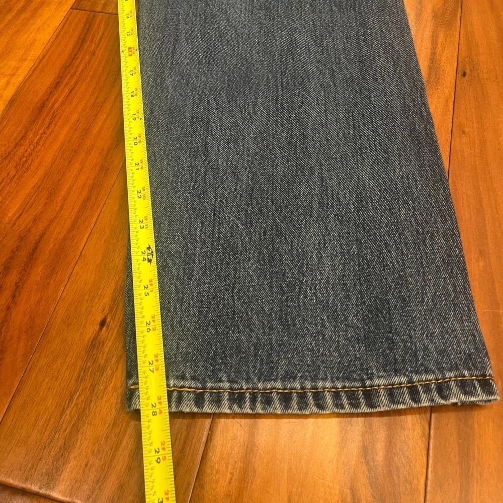Levi's 505 Regular Fit Jeans Mens 38x29 Blue Medium Wash Straight Leg Classic